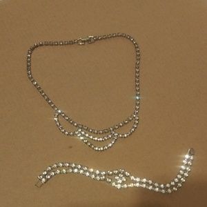 Vintage bogoff choker and braclet